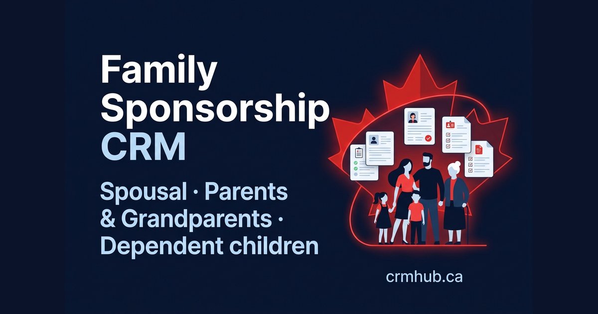 Family Sponsorship CRM